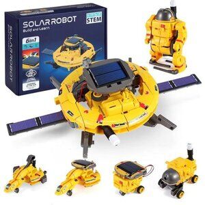 120Pcs Educational Project Building Experiments‎ Robots Solar Space for Kids